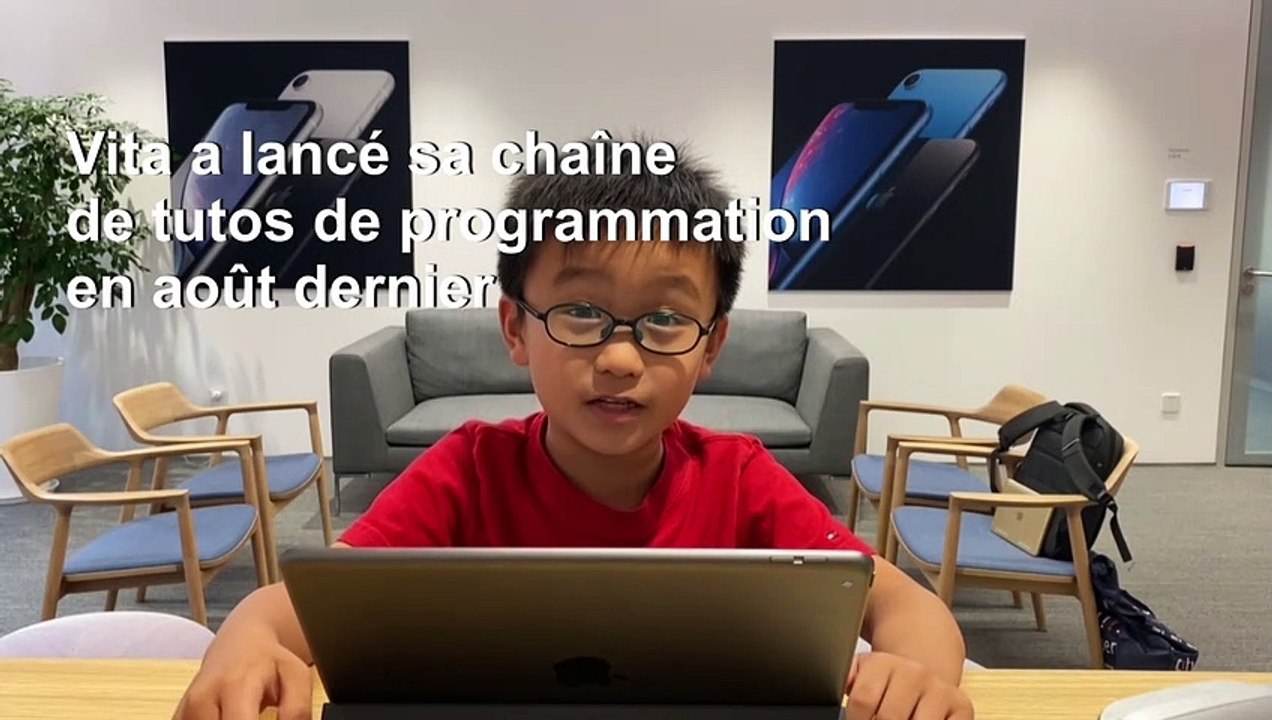 Vita, le petit chinois qui enseigne la programmation informatique