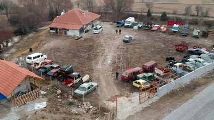 Kütahya-hurda araçları yeniden trafiğe çıkarıyor