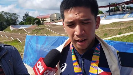 Olympic hopeful Daniel Caluag grabs BMX racing silver