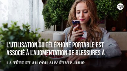 De plus en plus de blessures à cause des smartphones