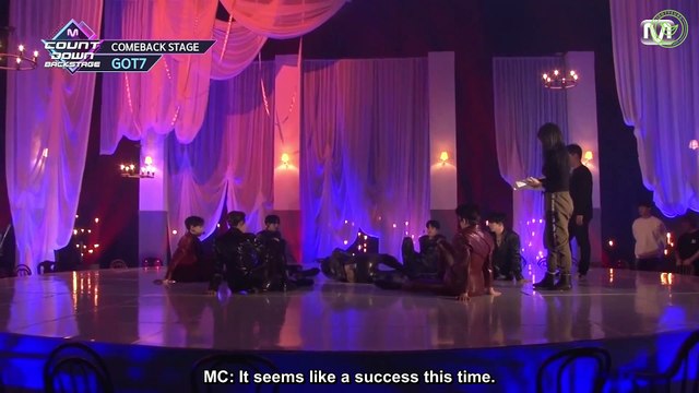 [Eng Sub] 191124 M Countdown Backstage