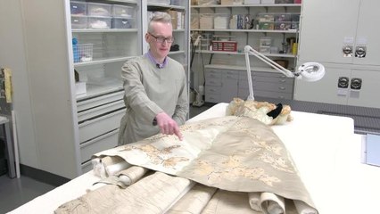 Conserving a House of Worth Dress