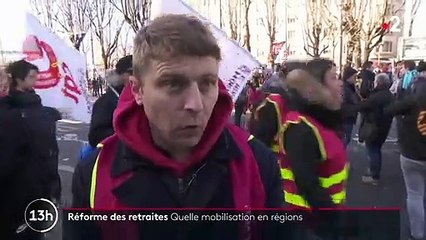 Réforme des retraites : dans les régions, les manifestants sont mobilisés