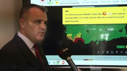 Antalya Meteoroloji Müdürü Öztürk: 'Çok tehlikeli meteorolojik hadise bekleniyor'