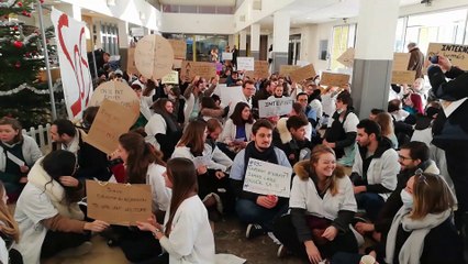 Grève des internes au CHU Strasbourg Hautepierre
