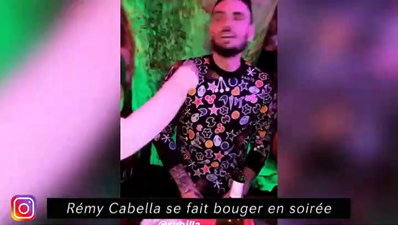 Rémy Cabella se fait bouger en soirée