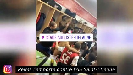 Reims l'emporte contre l'AS Saint-Etienne