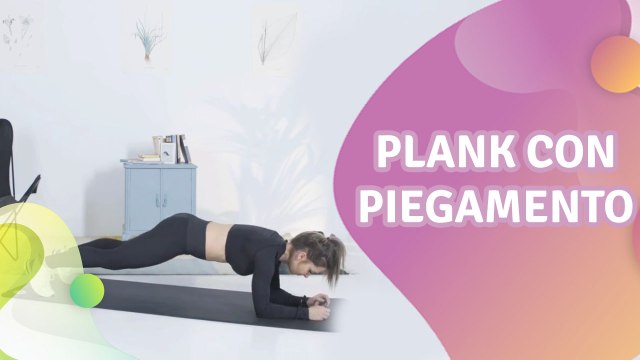 Plank con piegamento - Vivere più Sani