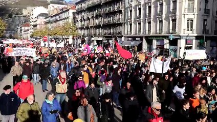 Manifestation du 10 décembre à Grenoble