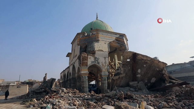 - DEAŞ'ın havaya uçurduğu El Nuri Camii yeniden onarılıyor- Musul'da evlerin onarım süreci devam ediyor