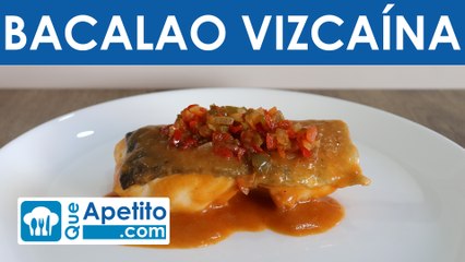Receta de bacalao a la vizcaína fácil y casera | QueApetito