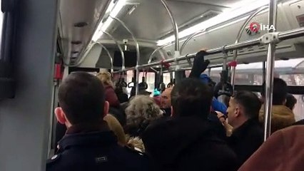 Halk otobüsünde ikinci vaka! 'Psikolojim bozuldu, polis çağırın'