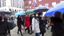 - Kosova'da 10 Aralık Dünya İnsan Hakları Günü yürüyüşü- 'Temiz hava solumak, en temel insan haklarından biridir'