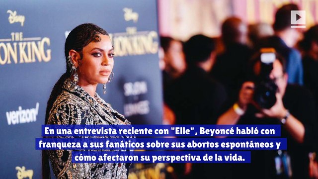 Los abortos espontáneos de Beyoncé la empujaron a buscar un propósito "más profundo"