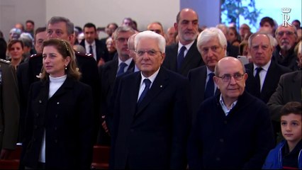 Mattarella interviene al SERMIG - Servizio Missionari Giovani (10.12.19)