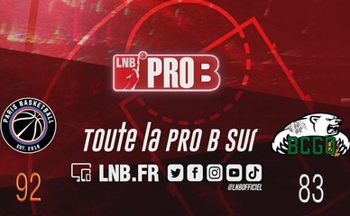 PRO B : Paris vs Gries-Oberhoffen (J9)