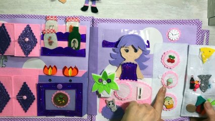 YENİ! Vampirina bebek evi, Türkan Su için sürpriz aktivite kitabı, dollhouse