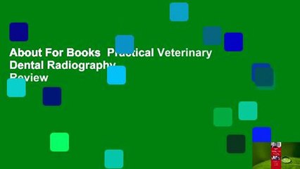 About For Books  Practical Veterinary Dental Radiography  Review
