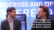 U2-Sänger Bono: Keine Kompromisse bei Menschenrechten