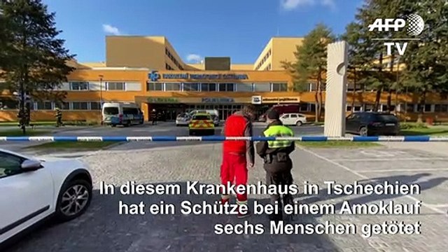 Tschechien: Amokschütze tötet sechs Menschen und sich selbst
