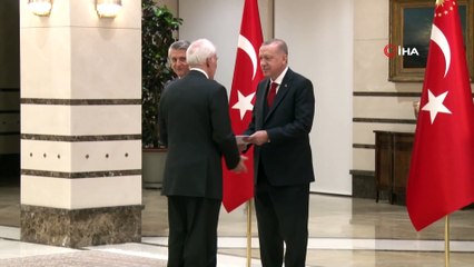Cumhurbaşkanı Erdoğan, Yunanistan Büyükelçisini kabul etti