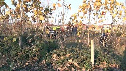 Takla atan araçtan emniyet kemeri sayesinde kurtuldu: 1 yaralı