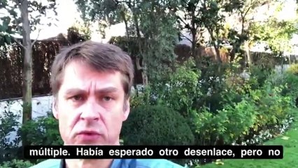 El embajador de Reino Unido cuenta que fue de la mujer que le ayudó