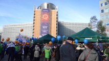 Des éleveurs manifestent à Bruxelles pour briser les mythes autour de la viande