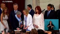 El peronista Alberto Fernández es investido presidente de Argentina frente al Congreso