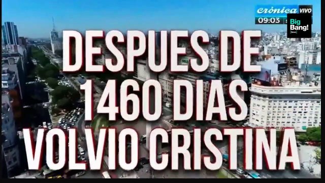 Durante el acto de asunción presidencial el canal Crónica TV mostró su acostumbrada lluvia de placas muy llamativas