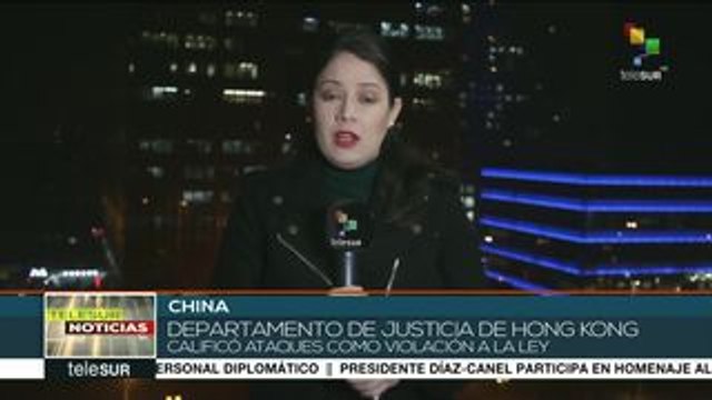 Gobierno chino condena ataques contra tribunales en Hong Kong