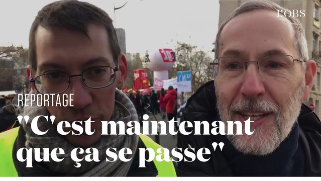 Contre la réforme des retraites, les manifestants déterminés à tenir comme en 1995