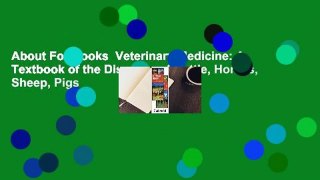 About For Books  Veterinary Medicine: A Textbook of the Diseases of Cattle, Horses, Sheep, Pigs