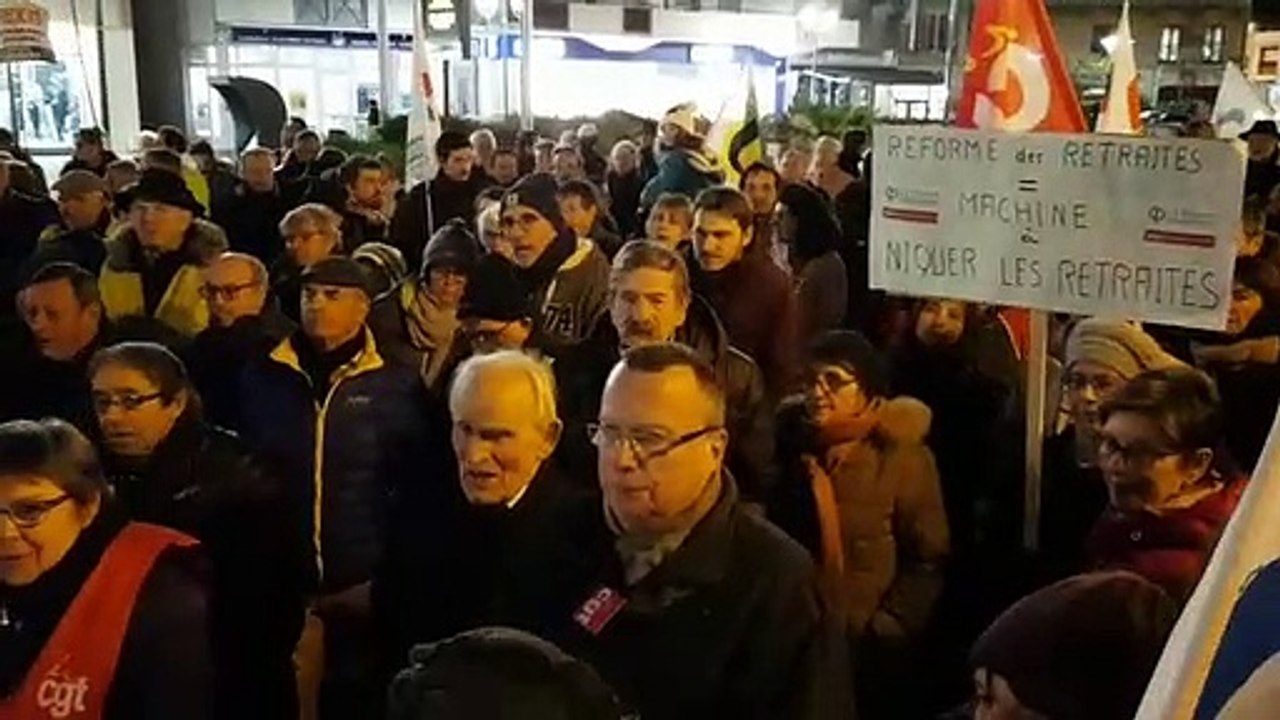 Manifestation à Thonon