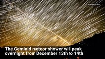 Colorful Geminid Meteor Shower to Light Up the Sky this Weekend
