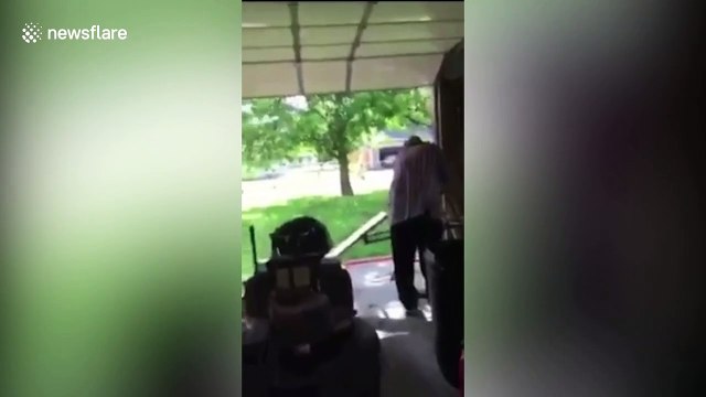 Heartwarming footage documents US man's special bond with his late grandfather who inspired the viral 'grandpa bear'