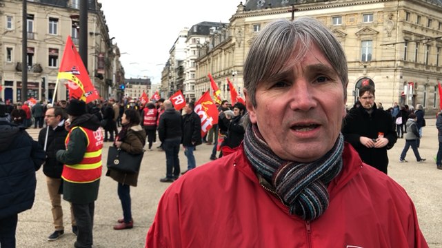 Manifestation contre la réforme des retraites