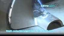 CRYO'géni nettoyage cryogénique d'une pièce avec du goudron