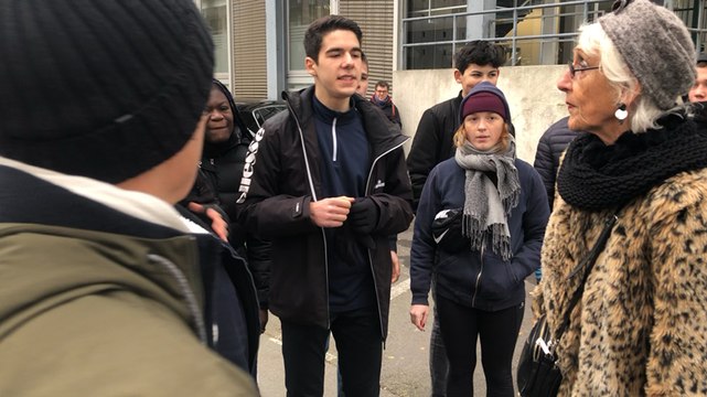 Pro et anti-manif : prise de bec en tête de cortège