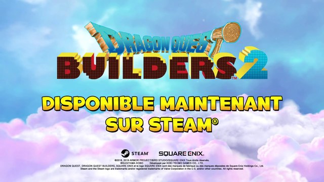 Dragon Quest Builders 2 - Bande-annonce de lancement Steam