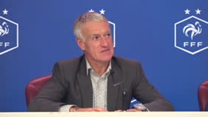 Bleus - Deschamps : "Je suis épanoui dans ce rôle-là"