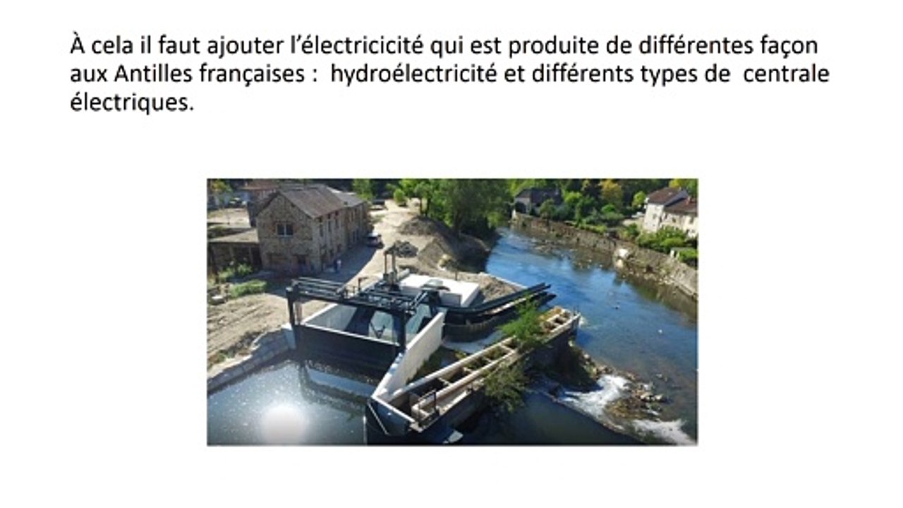 L’énergie aux Antilles françaises