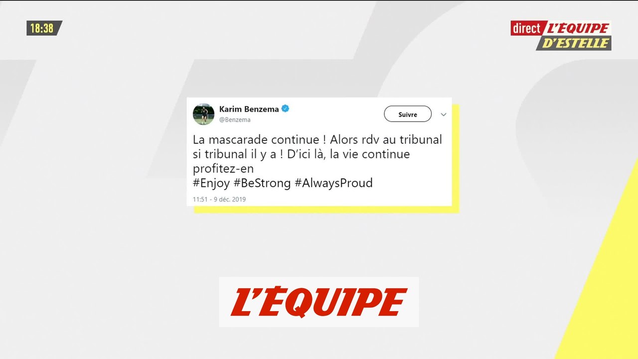 Benzema fustige la décision de la Cour de cassation - Foot - Justice - Affaire de la sextape