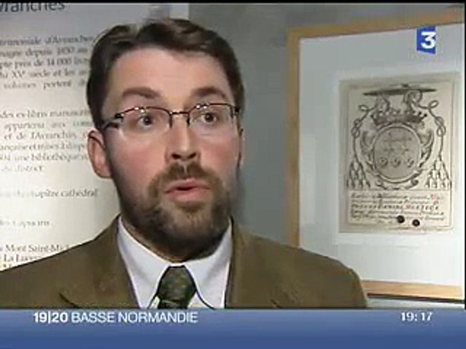 Scriptorial d'Avranches : exposition d'ex-libris