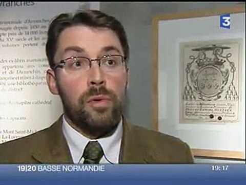 Scriptorial d'Avranches : exposition d'ex-libris