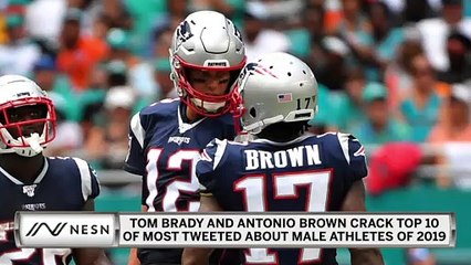 Tom Brady, Antonio Brown Crack Top 10 Most Tweeted About Of 2019