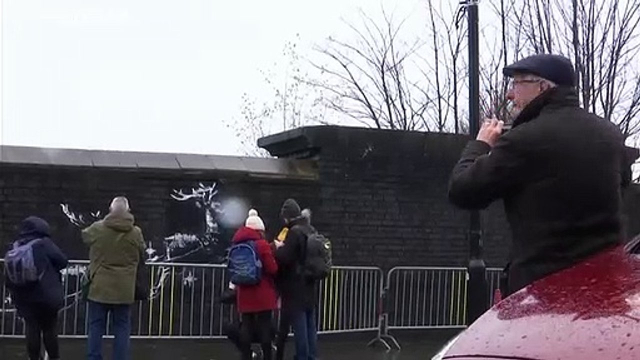 Birmingham: Aufregung um neues Banksy-Graffiti