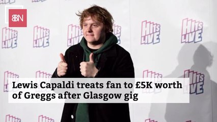 Lewis Capaldi Spends Big At Bakery
