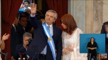 Fernández toma posesión como presidente de Argentina
