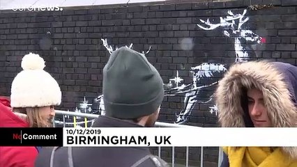 Новая работа Бэнкси появилась в Бермингеме